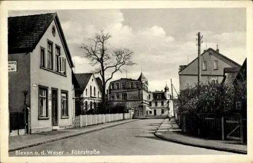 Ak Blexen Nordenham in Oldenburg, Fährstraße