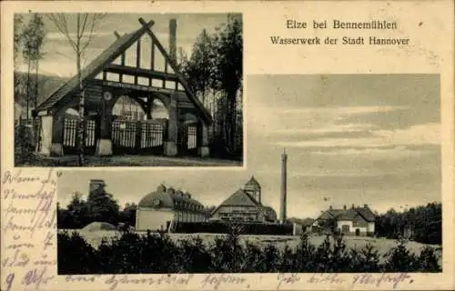 Ak Elze Wedemark in Niedersachsen, Wasserwerk der Stadt Hannover