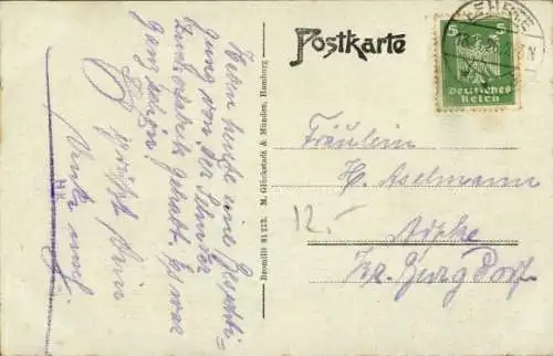 Ak Lehrte in Niedersachsen, Poststraße
