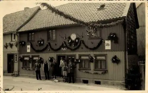 Foto Ak Harlingerode Bad Harzburg am Harz, Wohnhaus Otto Röger, Meinigstraße