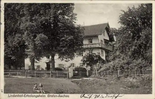 Ak Grafenaschau Schwaigen Oberbayern, Lindenhof, Erholungsheim