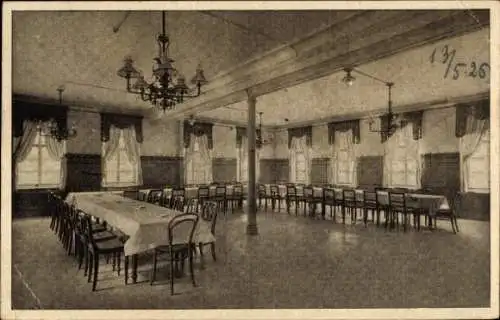 Ak Schwäbisch Gmünd in Württemberg, Hotel Gmünder Hof, Festsaal