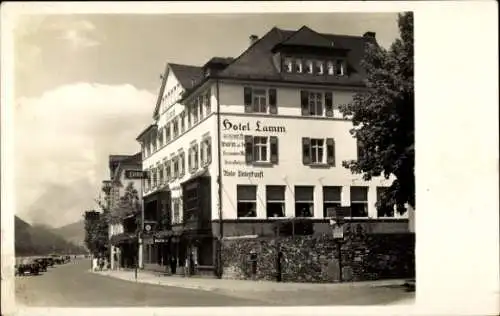 Ak Assmannshausen Rüdesheim am Rhein, Brühls Hotel Lamm