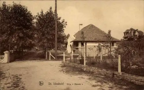 Ak Saint Idesbald Koksijde Koksijde Bains Westflandern, Villa Memée