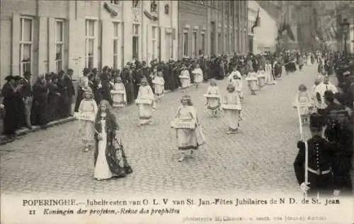 CPA Poperinghe Poperinge Flandre occidentale, Fetes Jubilaires de Notre Dame de St Jean