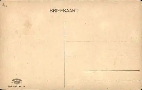 Ak Volendam Nordholland Niederlande, Volendamer Tracht