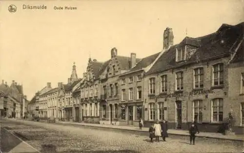 Ak Diksmuide Diksmuide Westflandern, Oude Huizen