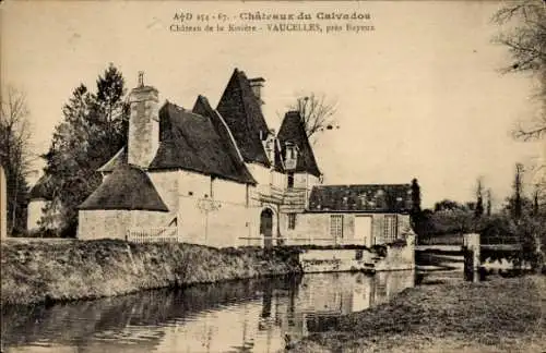 Ak Vaucelles, Chateau de la Riviere