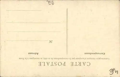 Ak Asnières sur Seine Hauts de Seine, Hundefriedhof