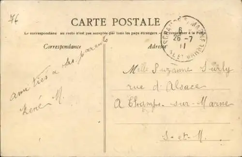 Ak Saint Aubin sur Mer Calvados, Councours sur la plage