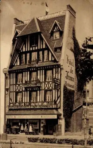 Ak Trouville Calvados, Grand Hotel de France