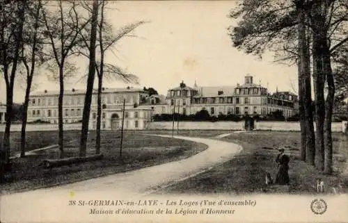 Ak Saint Germain en Laye Yvelines, Les Loges, Maison d'education de la Legion d'Honneur