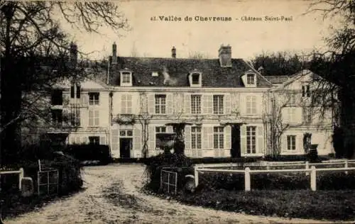 Ak Chevreuse Yvelines, Chateau Saint Paul