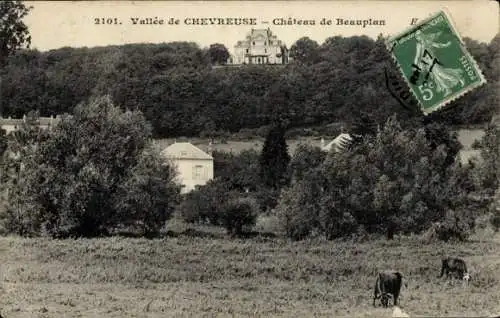 Ak Chevreuse Yvelines, Schloss Beauplan