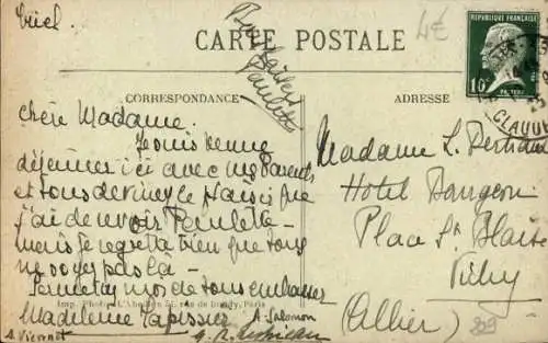 Ak Triel sur Seine Yvelines, Gesamtansicht, Kirche