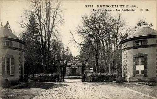 Ak Rambouillet Yvelines, Schloss, Molkerei