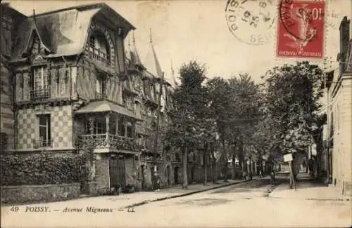 Ak Poissy Yvelines, Avenue Migneaux