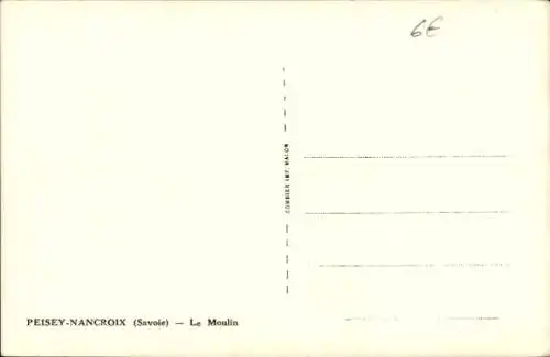 Ak Peisey Nancroix Savoie, Moulin