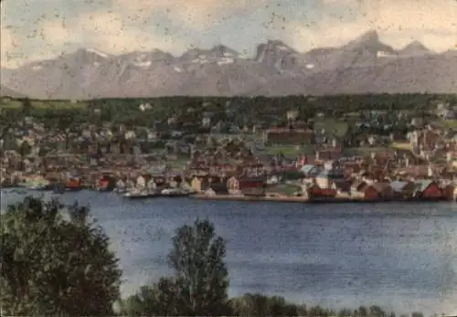 Ak Tromsø Tromsö Norwegen, Gesamtansicht