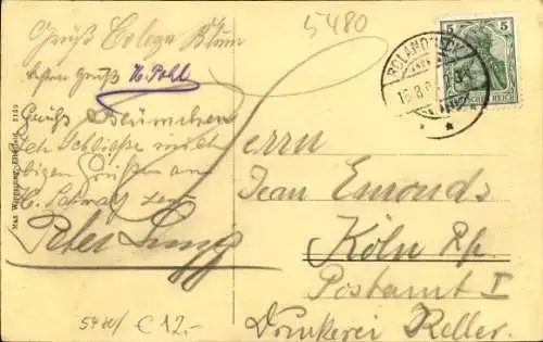 Ak Rolandseck Remagen am Rhein, Teilansicht
