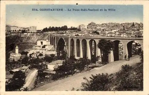 Ak Constantine Algerien, Sidi-Rached-Brücke, Stadt