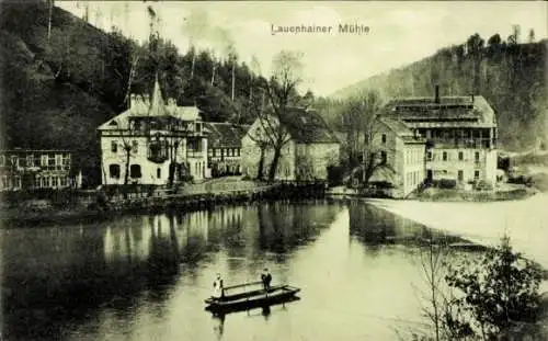 Ak Lauenhain Mittweida in Sachsen, Lauenhainer Mühle