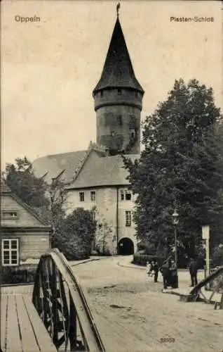 Ak Opole Oppeln Schlesien, Piasten Schloss