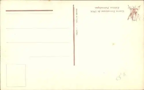 Ak König George V. von England, Portrait in Uniform, Orden