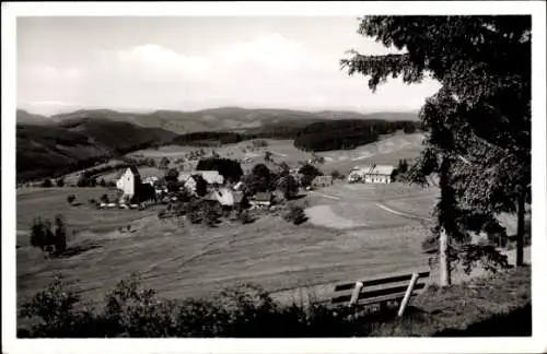 Ak Saig Lenzkirch im Schwarzwald, Gesamtansicht, Blick vom Hochfirst