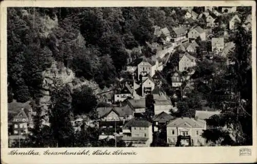 Ak Schmilka Bad Schandau in Sachsen, Gesamtansicht