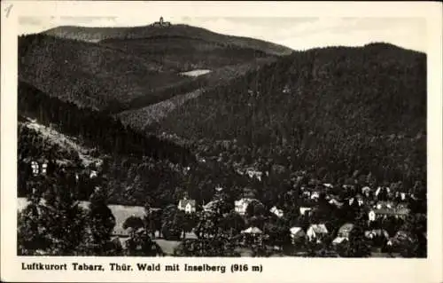 Ak Tabarz im Thüringer Wald, Panorama, Inselberg