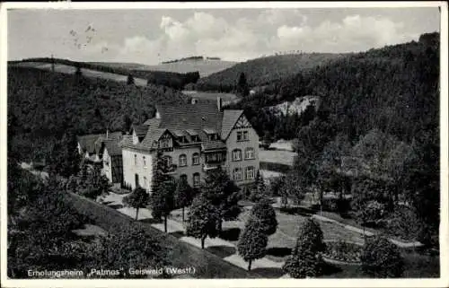 Ak Geisweid Siegen in Westfalen, Erholungsheim Patmos, Wald