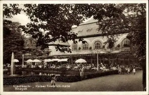 Ak Rheydt Mönchengladbach am Niederrhein, Kaiser-Friedrich-Halle