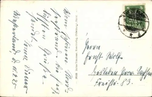 Ak Westerland auf Sylt, Springflut