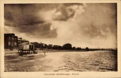 Ak Ostseebad Schönberger Strand Schönberg in Holstein, Strand