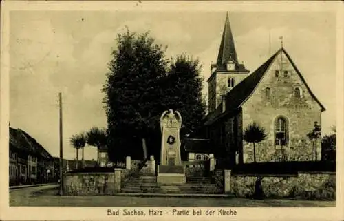 Ak Bad Sachsa im Harz, Kirche