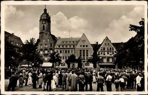 Ak Jena in Thüringen, Marktplatz, Sonntagsbummel in der Guten Stube