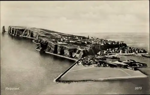 Ak Nordseeinsel Helgoland, Gesamtansicht