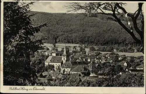 Ak Stahlbad König in Odenwald, Totalansicht