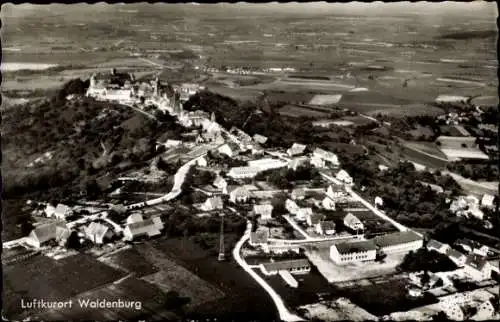 Ak Waldenburg in Württemberg, Luftaufnahme