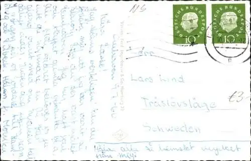 Ak Nordseebad Cuxhaven, Alte Liebe, Fliegeraufnahme, Schiff
