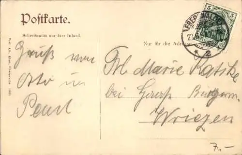 Ak Eberswalde in der Mark, Werdermanns Theater, Festsäle und Garten an der Promenade