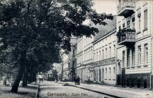 Ak Eberswalde in der Mark, Alsenplatz