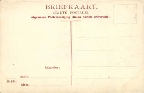 Ak Breda Nordbrabant Niederlande, Diaconessenhuis