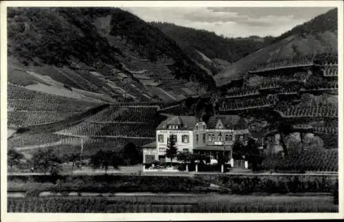 Ak Mayschoß an der Ahr,  Hotel-Restaurant Zum Bahnhof, Weinhaus Klös