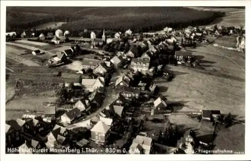 Ak Masserberg in Thüringen, Fliegeraufnahme