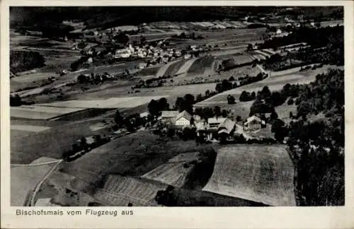 Ak Bischofsmais in Niederbayern, Fliegeraufnahme