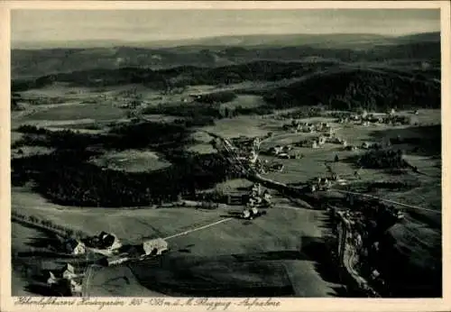 Ak Hinterzarten im Schwarzwald, Fliegeraufnahme