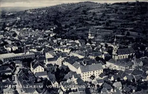 Ak Herbolzheim im Breisgau Schwarzwald, Fliegeraufnahme