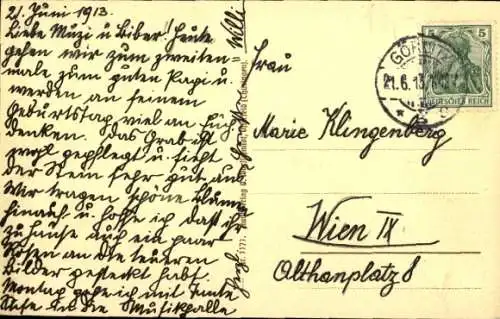 Steindruck Künstler Ak Görlitz in der Lausitz, Stadthalle